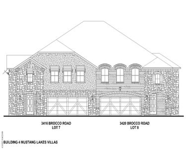 New construction Townhouse house Celina, TX 75009 plan TH Building 4 ML - image