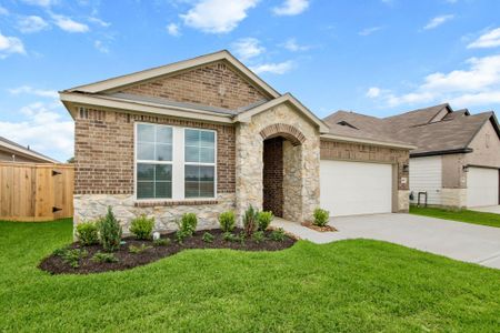 New construction Single-Family house 529 Wax Myrtle Wy, Hockley, TX 77447 plan Sutherland - image
