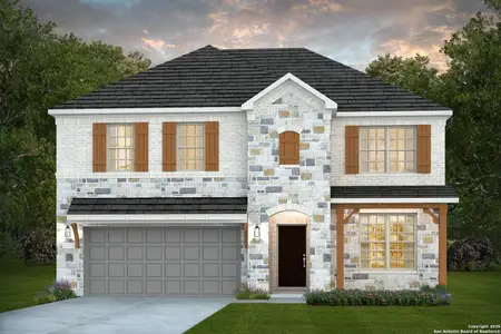 New construction Single-Family house 1408 Halletsville, San Antonio, TX 78253 - image