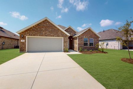 New construction Single-Family house 1041 Hickory Chase Ln, Crowley, TX 76036 plan Boone - image
