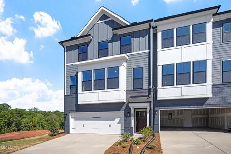 New construction Townhouse house 2122 Pink Peony Cir, Durham, NC 27703 plan Veronica - Vanguard Collection - image