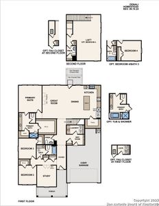 New construction Single-Family house 4503 Yoakum Vly, Schertz, TX 78108 Denali II - 2811- photo 0