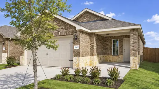 New construction Single-Family house 1605 Somerville Dr, Blue Ridge, TX 75424 plan Amber - image