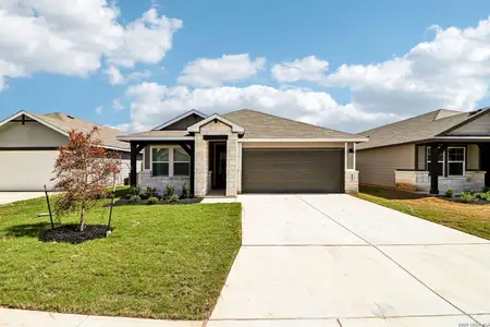 New construction Single-Family house 883 Shatterhand Blvd, San Antonio, TX 78260 plan The Callaghan (830) - image