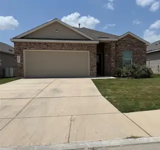 New construction Single-Family house 5817 Geronimo Vis, Seguin, TX 78155 plan Bradwell - image