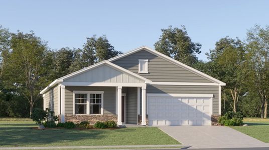 New construction Single-Family house 712 Shea Hill Dr, Angier, NC 27501 Morgan- photo 0