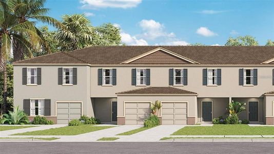 New construction Townhouse house 3397 Private Oak Dr, Apopka, FL 32703 null- photo 0