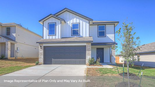 New construction Single-Family house 2311 Red Bird Trce, Lockhart, TX 78644 plan The Franklin - image