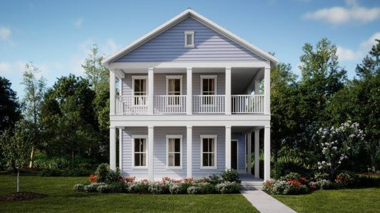 New construction Single-Family house 989 Scotch Bonnet Wy, Summerville, SC 29485 plan TRADD - image