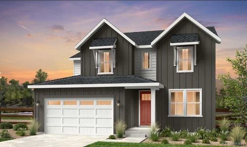 New construction Single-Family house 735 Stillwell Ave, Elizabeth, CO 80107 plan Silverthorne - image