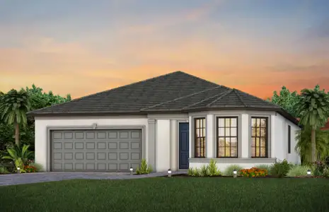 New construction Single-Family house 4393 Mersin Ln, Lake Worth, FL 33467 plan Prestige - image