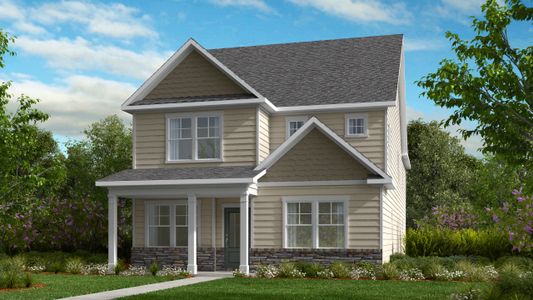 New construction Single-Family house 732 Bolera Rd, Knightdale, NC 27545 plan Savannah - image