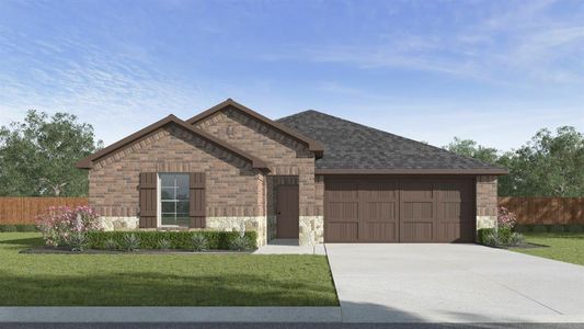 New construction Single-Family house 161 Willowbranch Dr, Fate, TX 75087 plan H157 Wimberley - image