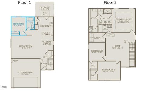 New construction Single-Family house 609 Donnegal Farm Dr, Fuquay Varina, NC 27526 Harris- photo 3 3