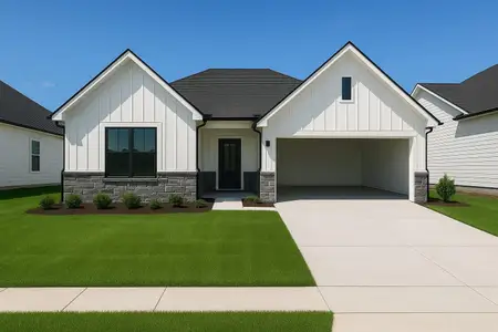 New construction Single-Family house 25689 John Wayne Dr, Splendora, TX 77372 plan The Douglass - image