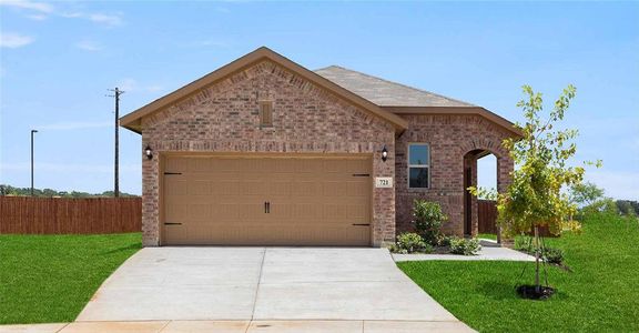 New construction Single-Family house 1613 Edgeway Drive, Aubrey, TX 76227 Mesquite- photo 0