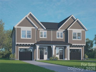 New construction Duplex house 3922 Sarah Dr, Charlotte, NC 28217 - image