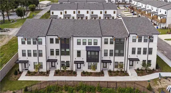 New construction Townhouse house 403 Nix Ln, Lawrenceville, GA 30046 plan Auburn - image