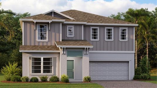 New construction Single-Family house 6121 Shavasana Road, Clermont, FL 34714 Allison- photo 0