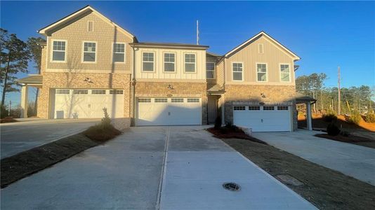New construction Townhouse house 6696 Armonia Dr, Mableton, GA 30126 plan Marigold - image