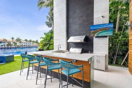 New construction Single-Family house 34 Minnetonka Rd, Sea Ranch Lakes, FL 33308 - image