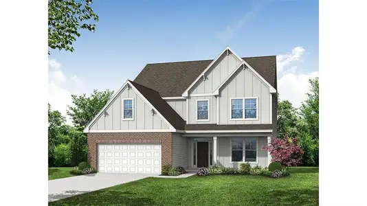 New construction Single-Family house 170 Coffee Ln, Hoschton, GA 30548 plan McDowell - image