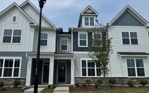 New construction Townhouse house 2440 Whitewing Ln, Wendell, NC 27591 plan Morgan - image