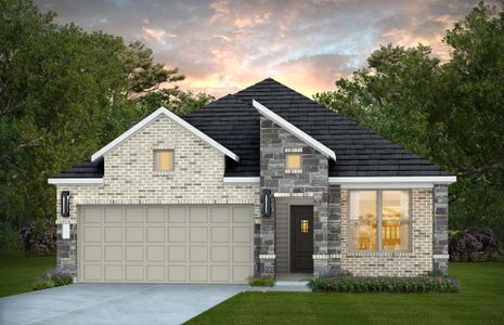 New construction Single-Family house 203 Ruby Ford Dr, Cove, TX 77523 plan Haskell - image