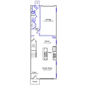 New construction Single-Family house 116 Wood Aster Wy, Garner, NC 27529 plan Clover - image