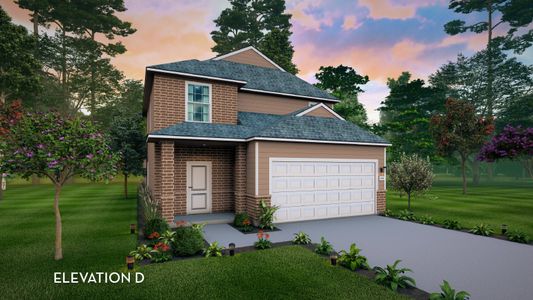 New construction Single-Family house 3618 Compass Pointe Ct, Angleton, TX 77515 plan Hickory - image