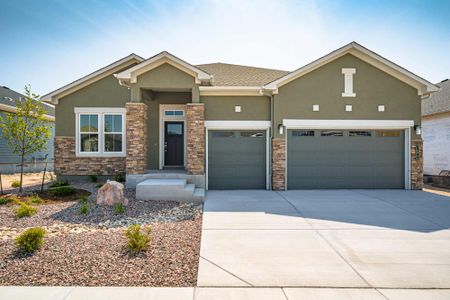 New construction Single-Family house 6590 Arabesque Lp, Colorado Springs, CO 80924 plan The Pinebrook - image