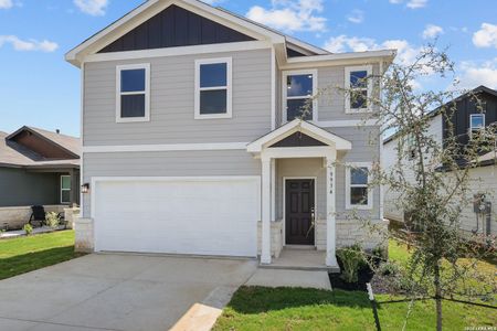 New construction Single-Family house 9934 Chavaneaux Lndg, San Antonio, TX 78221 plan Hawthorn - 1802 - image