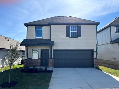 New construction Single-Family house 8554 Catnip Pass, Elmendorf, TX 78112 plan The Lakeland - image