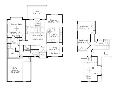 New construction Single-Family house 7314 Lake Rd, Fairview, TN 37062 plan Ridgeland II - image 4