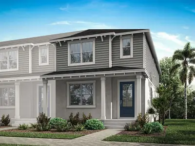 New construction Townhouse house 1274 Tarflower Dr, Winter Springs, FL 32708 plan Catalina II - image