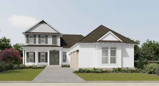 New construction Single-Family house 28 N Saint Claire Ln, Freeport, FL 32439 plan Whitman II H - image