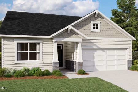 New construction Single-Family house 46 Cypress Moss Ct, Lillington, NC 27546 - image