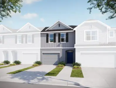 New construction Townhouse house 10670 Ironwood Tree Wy, San Antonio, FL 33576 plan The St Sebastian - image