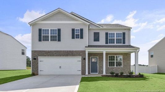 New construction Single-Family house 140 Rashford Wy, Raeford, NC 28376 plan Hayden - image