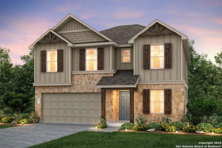 New construction Single-Family house 4021 Sun Meadow Ln, Seguin, TX 78155 Kisko- photo 0