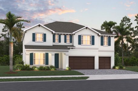 New construction Single-Family house 3017 Water Clover Ct, Apopka, FL 32712 plan Sequoia - image