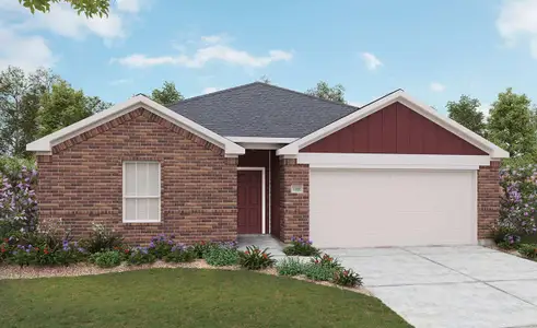 New construction Single-Family house 13417 Barn Chime St, Elgin, TX 78621 plan Avalon - image
