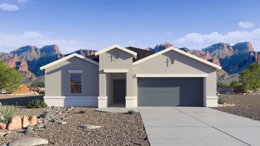 New construction Single-Family house 1518 E Fletcher Dr, Casa Grande, AZ 85122 plan Kingston - image