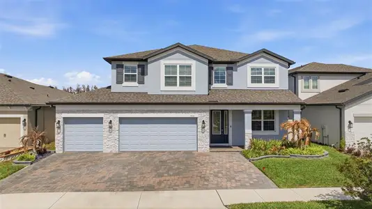 New construction Single-Family house 7771 Notched Pine Bnd, Wesley Chapel, FL 33545 plan Sonoma II - image
