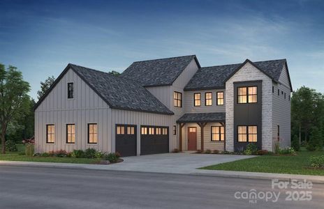 New construction Single-Family house 13944 Roosevelt Grove Dr, Huntersville, NC 28078 Douglass Elevation B- photo 0