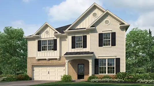 New construction Single-Family house 6075 Airedale Dr, Union City, GA 30291 plan Halton - image