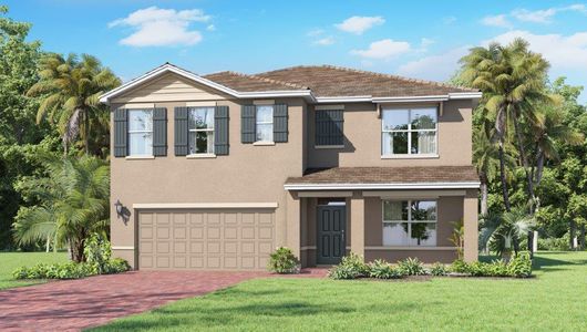 New construction Single-Family house 1414 Garabaldi Cir Se, Palm Bay, FL 32909 plan Hayden - image