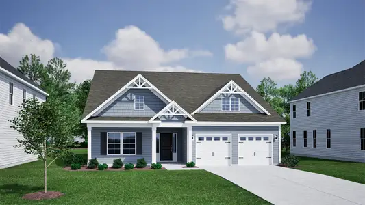New construction Single-Family house 6703 Fellowship Dr, Leland, NC 28451 plan Edgewood - image