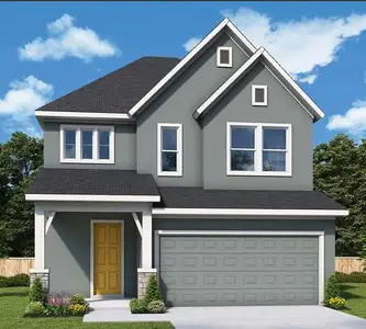 New construction Single-Family house 1340 Hartley Dr, Leander, TX 78641 plan The Carnegie - image