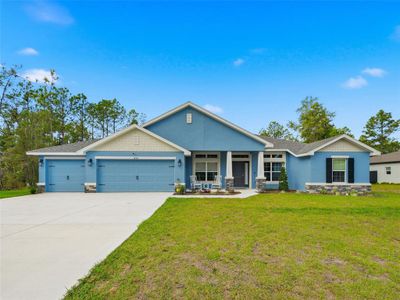 New construction Single-Family house 14351 Carolina Chickadee Rd, Weeki Wachee, FL 34614 plan 2169 - image